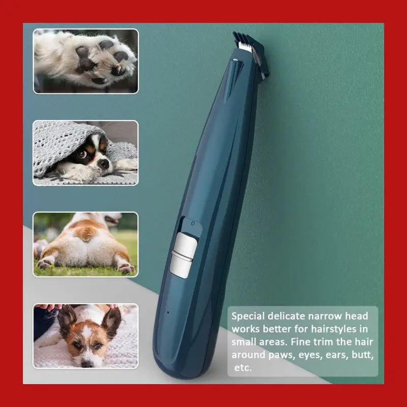 Low Noise Usb Rechargeable Grooming Safe Nail Clipper for Pets - Pet Supplies 7