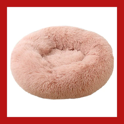 Machine Washable Calming Donut Cat and Dog Pet Bed - Pink- Small - Care > Supplies Beds 6