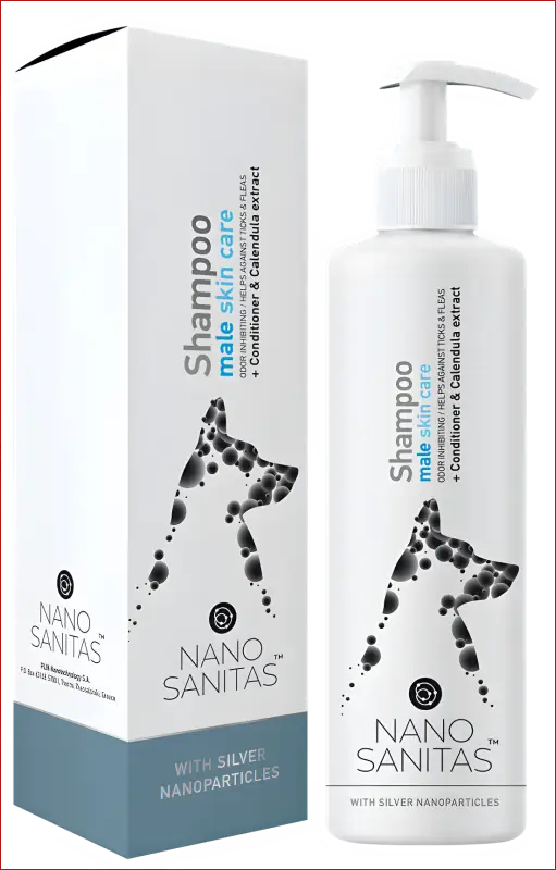 Nano Sanitas Male Skin Care Dog Shampoo 250 Ml - 250ml - 1