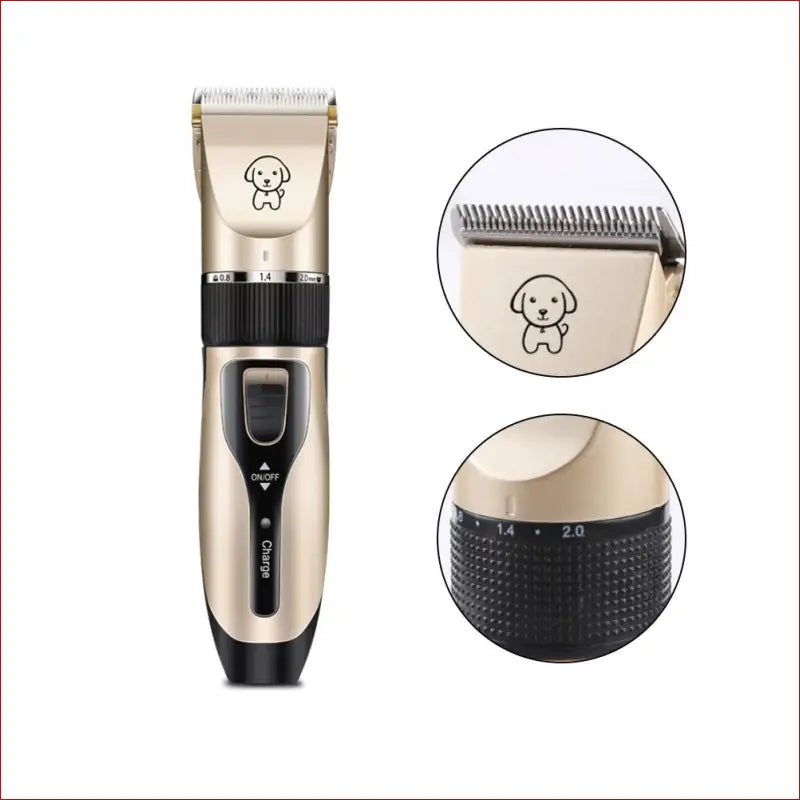 Pet Clippers Professional Electric Hair Shaver- Usb Charging - Dog Grooming 4