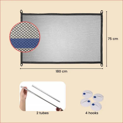 Pet Safety Barrier 180cm - Tools > Industrial Traffic Control & Parking 7