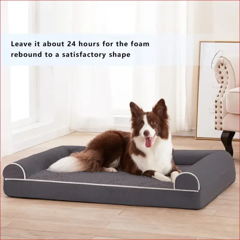 Petswol Curved Design Four Seasons Pet Sofa Bed - Dog 7