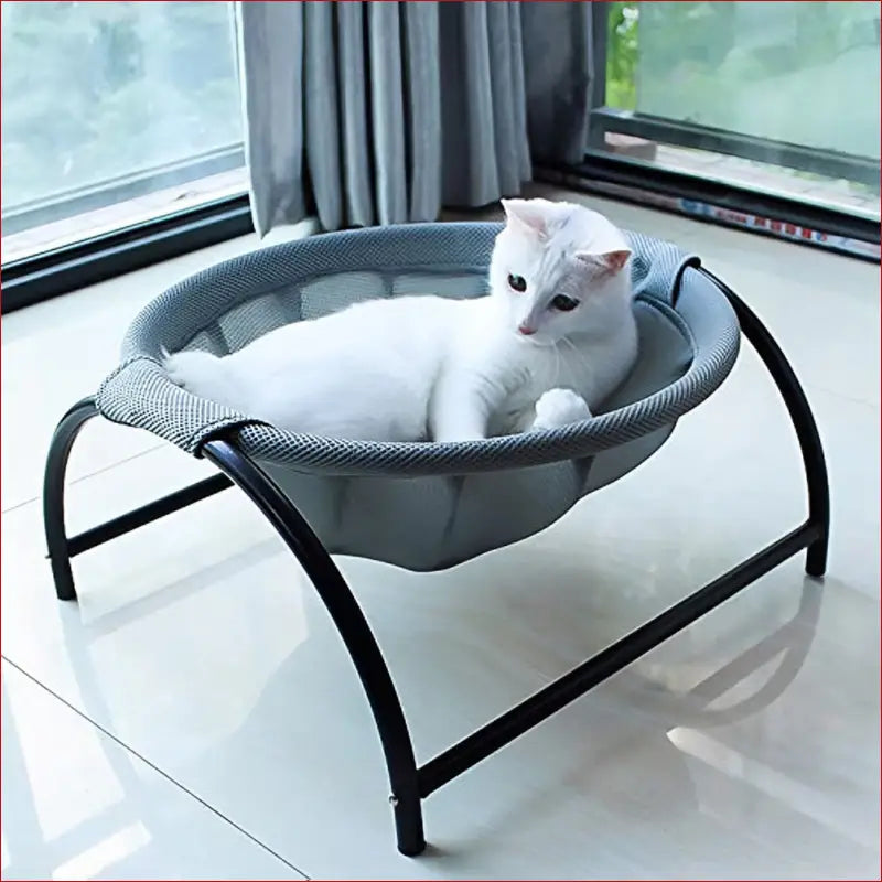 Petswol Elevated Cat Bed Hammock - 5