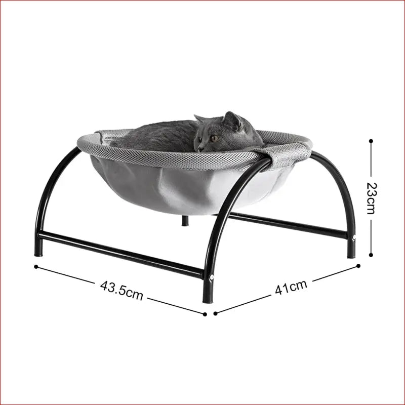 Petswol Elevated Cat Bed Hammock - 4