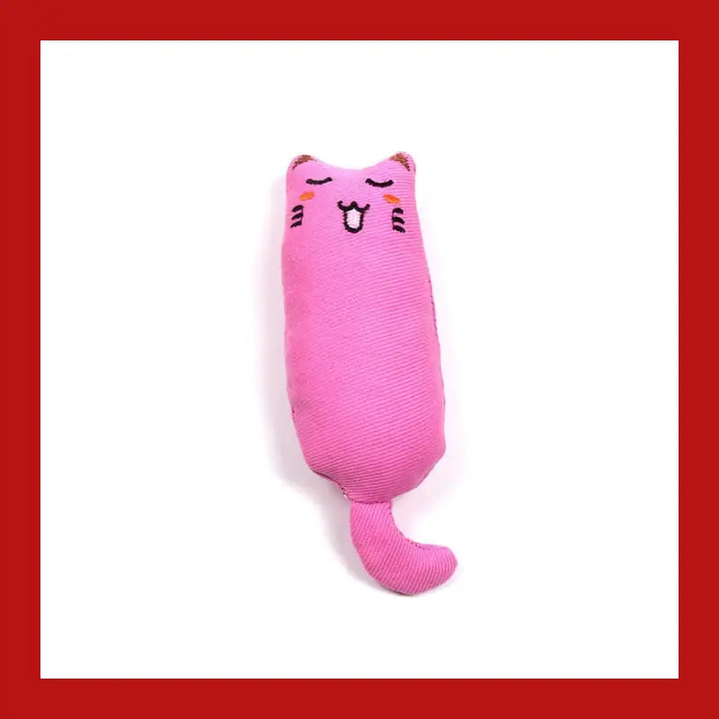 Rustle Sound Catnip Toy Cats Products for Pets Cute Cat Toys Kitten Teeth Grinding Plush Thumb Pillow Pet Accessories