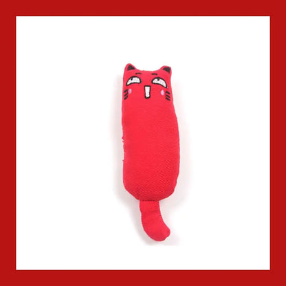 Rustle Sound Catnip Toy Cats Products for Pets Cute Cat Toys Kitten Teeth Grinding Plush Thumb Pillow Pet Accessories