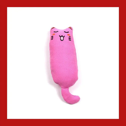 Rustle Sound Catnip Toy Cats Products for Pets Cute Cat Toys Kitten Teeth Grinding Plush Thumb Pillow Pet Accessories