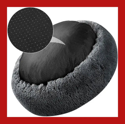 Soft Dog Bed Round Washable Plush Pet Kennel Cat Mat Sofa Large 70cm - Care > Supplies Beds 3