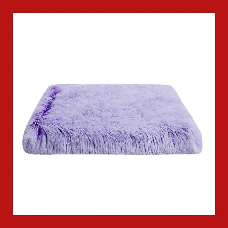 Warm and Fluffy Long-haired Velvet Dog Sleeping Bed - Pet Supplies 7