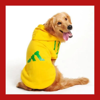 Warm Jacket Clothing for Dog Small Dogs Big Pet French Bulldog Apparel Clothes Winter Large Pets Clothing Coat - Yellow